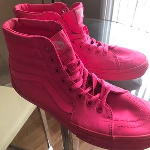 Vans Pink High Tops
